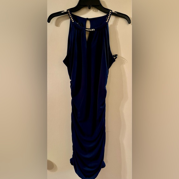 Navy I.N. San Francisco Dress - Picture 1 of 3